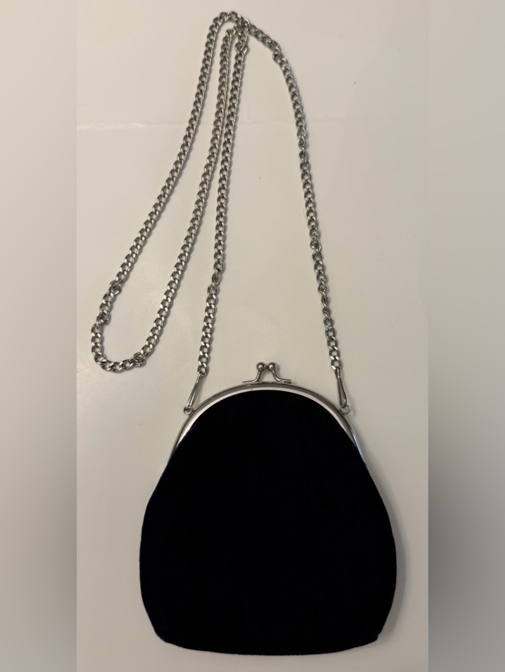 Marc Jacobs Little Marc Mini Blue Velvet Cherry Crossbody Coin Pouch - MINT - Picture 3 of 6